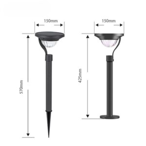 2W Solar LED Garden Light