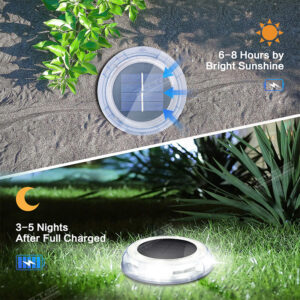 2W Solar LED Garden Light