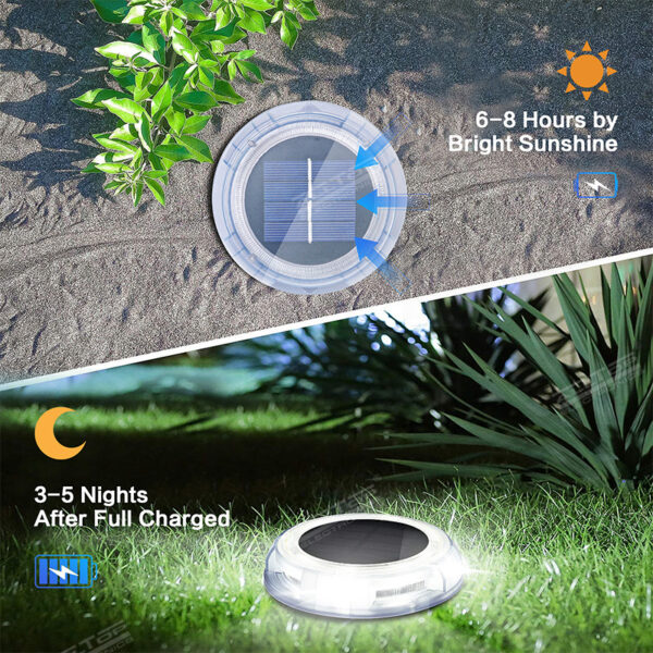 2W Solar LED Garden Light